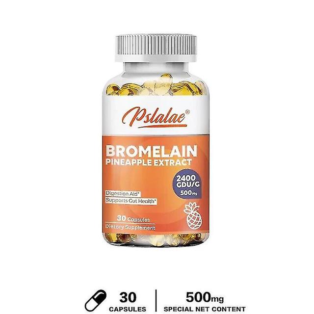 Venalisa Bromelain Pineapple Extract Supplement 2,400 Gdu/g - 500 Mg Supports Digestion, Joint Health, And Nutrient Absorption 30 Capsules on Productcaster.