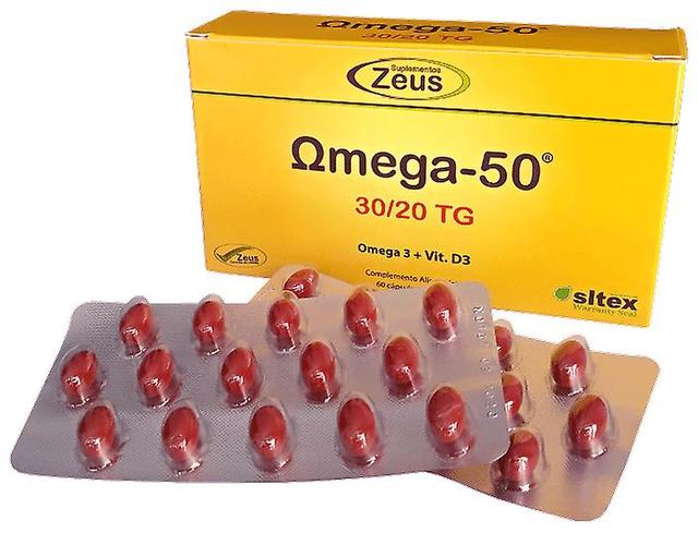 Suplementos Zeus Omega-50 30/20 Tg 120 Capsules on Productcaster.