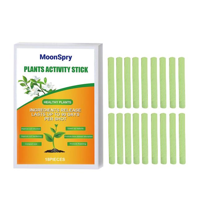 Plant slow-release nutrient bars, box of 18, used for plant root growth on Productcaster.