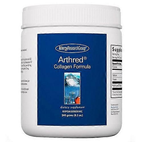 Nutricology/ Allergy Research Group Arthred Collagen Formula Powder, 240 Grams (Pack of 1) on Productcaster.