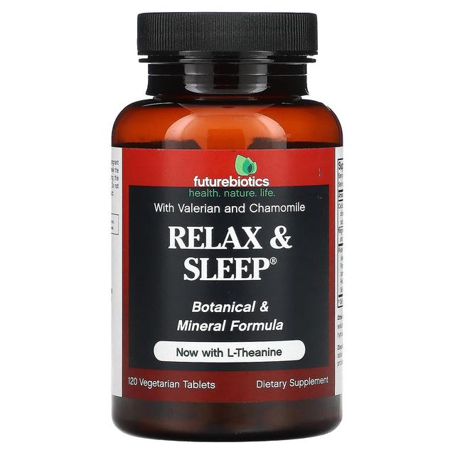 FutureBiotics, Relax & Sleep, 120 Vegetarian Tablets on Productcaster.