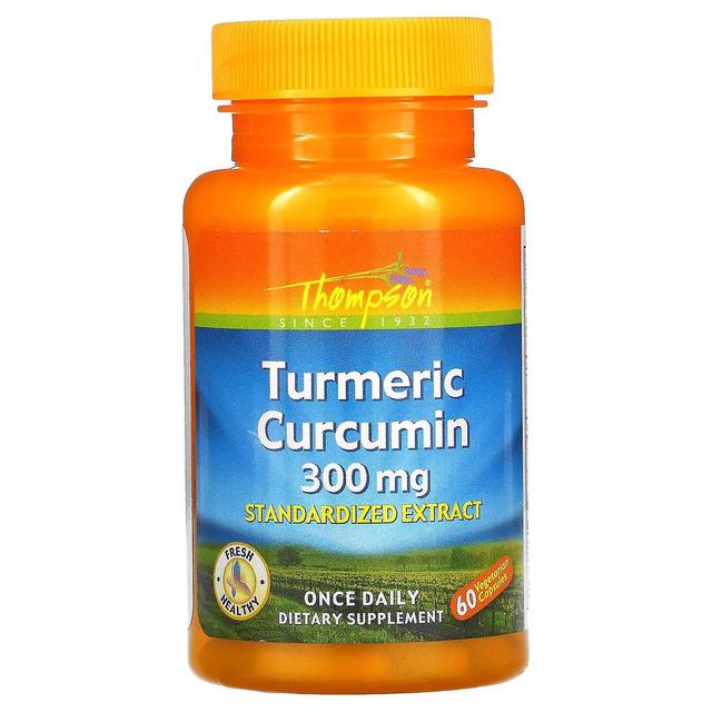 Thompson, Gurkmeja Curcumin, 300 mg, 60 Vegetariska kapslar on Productcaster.