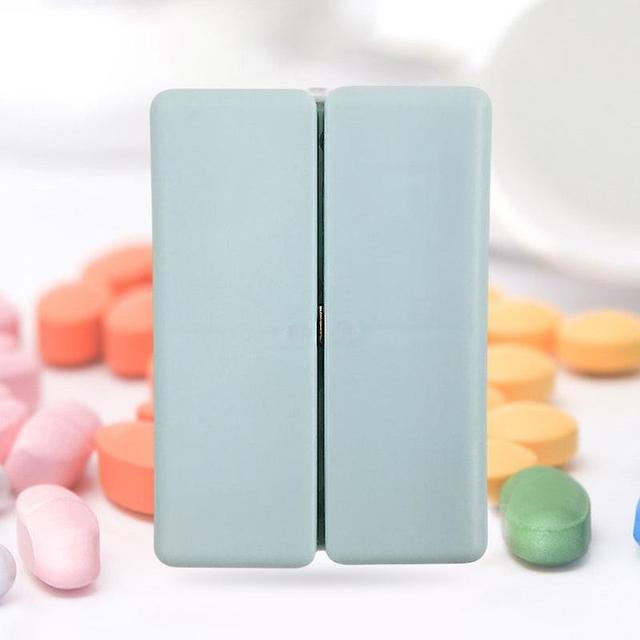 Gaoguang 7 Compartments Portable Pills Case Folding And Storing Medicines Box Blue on Productcaster.