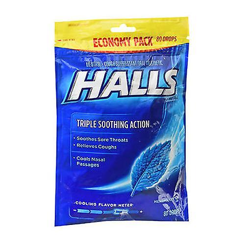 Halls Mentho-Lyptus Drops, 80 Each (Pack of 1) on Productcaster.