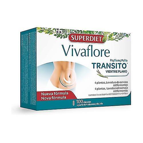 Super Diet Vivaflore transit and well-being 100 tablets of 400mg on Productcaster.