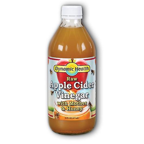 Dynamic Health Laboratories Apple Cider Vinegar With Mother & Honey, 16 oz (Pack of 3) on Productcaster.