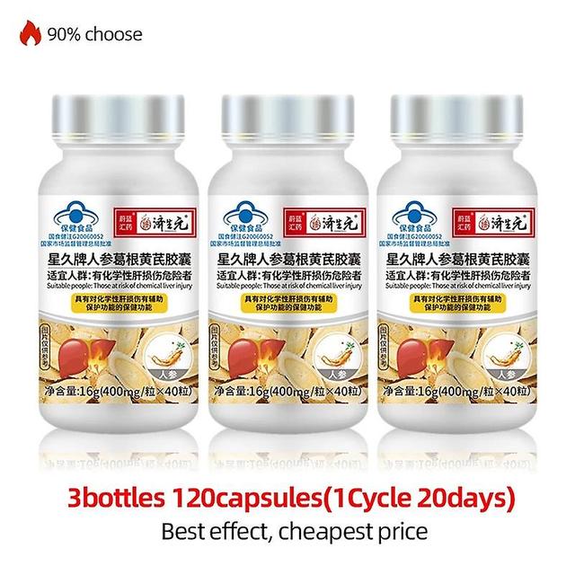 Tib Liver Supplements Kudzu Root Extract Ginseng Pueraria Mirifica Astragalus Liver Function Protection Capsule Health Food Cfda 3bottles hot sale on Productcaster.