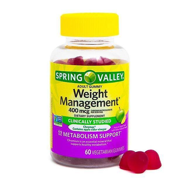 Spring valley vægtkontrol vegetarisk gummies, 60ct on Productcaster.