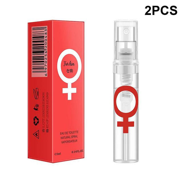 Spray corporal de feromonas para hombres y mujeres - Fragancia tentadora para aumentar el magnetismo personal rojo A 2pcs on Productcaster.