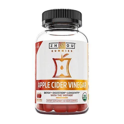 Zhou Nutrition Apple Cider Vinegar Gummies, 60 Count (Pack of 3) on Productcaster.