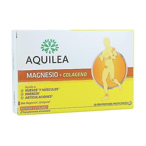 Aquilea Magnesium met Collageen 30 kauwtabletten (Citroen) LANG on Productcaster.