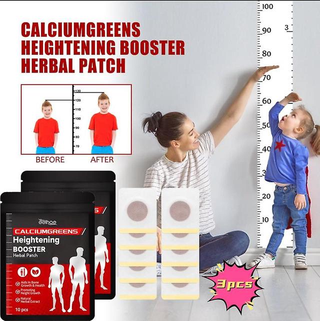 EELHOE herbal growth patch, body height care, foot acupuncture health care, height growth patch Vitamins & Supplementss1PCS) 3PCS on Productcaster.