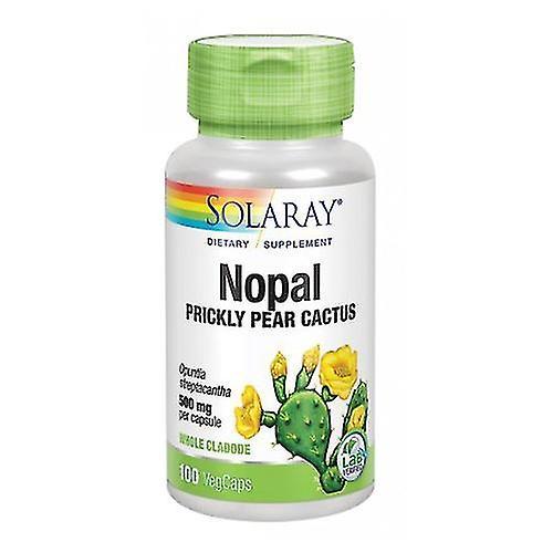 Nopal de higo chumbo, 500 mg, 100 cápsulas (paquete de 1) on Productcaster.