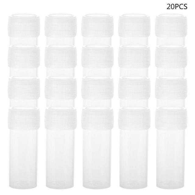 5ml Empty Plastic Medicine for Pill Bottles Refillable for Pill Powder Capsules on Productcaster.