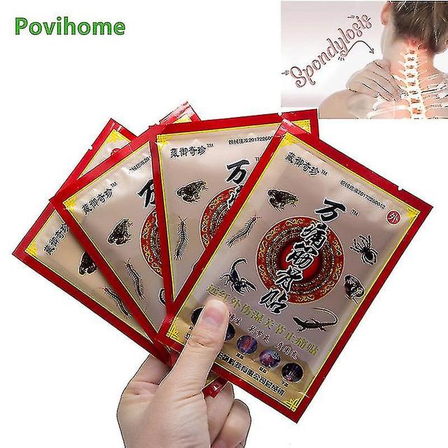 8pcs Pain Relief Medicinal Patch Scorpion Venom Extract Knee Rheumatoid Arthriti on Productcaster.