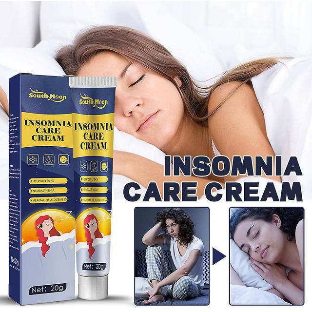 Nymphaea Candida Presl Insomnia Care Cream Easy-sleeping Paste For Improve Long-term Insomnia Sleep Deficiency Dizziness 1PC on Productcaster.