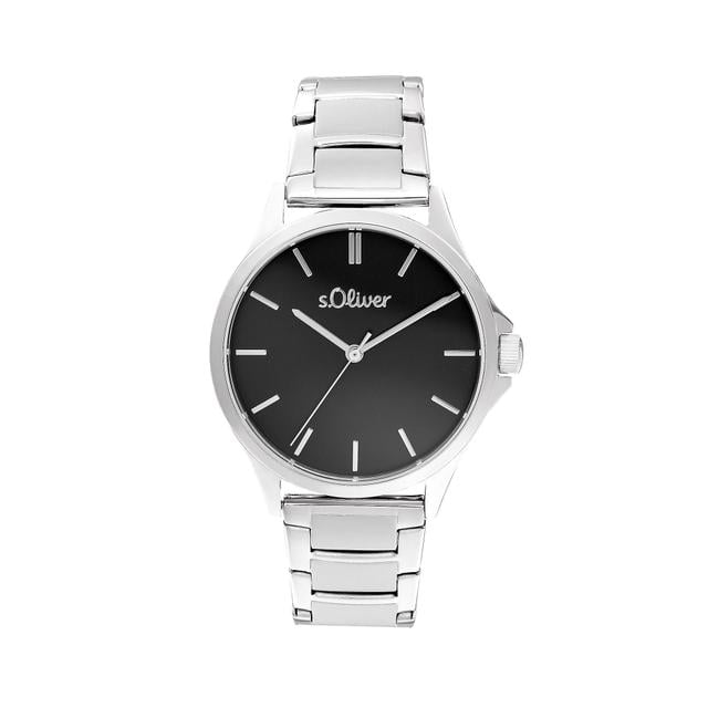 S Oliver s.Oliver Unisex Watch Wristwatch Stainless Steel Silver 2036546 on Productcaster.