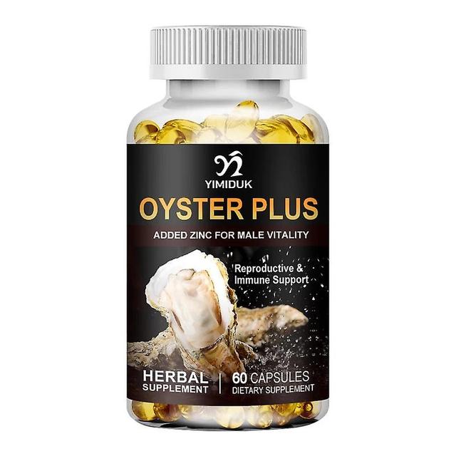 Eccpp Oyster Plus Zinc & Taurine Marine Nutrients Dietary Supplement For Enhanced Male Function Increased 1 Bottles 60 pcs on Productcaster.