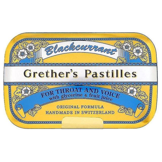 Grethers schwarze Johannisbeere Pastilles 440g on Productcaster.