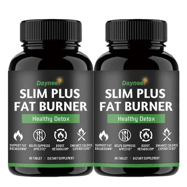 60ct Dietary Supplement Healthy Vegan Fat Burning Detox Slimming Herbal Capsules 2PCS on Productcaster.