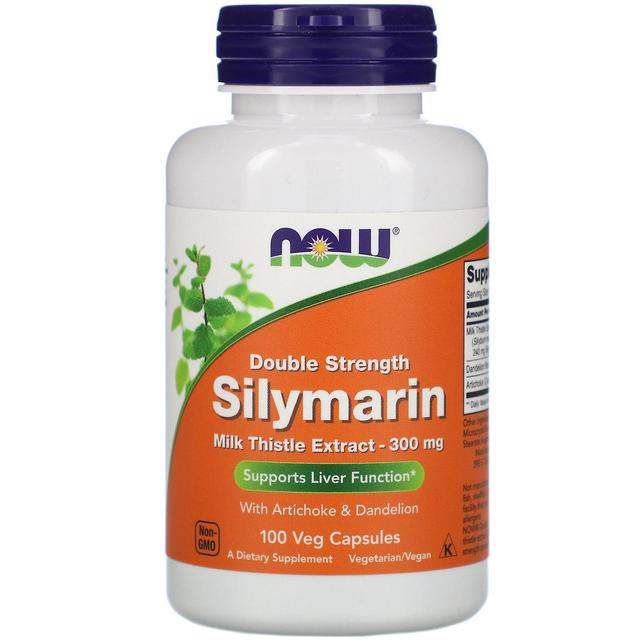 Now Foods, Silymarin, Milk Thistle Extract, 300 mg, 100 Veg Capsules on Productcaster.