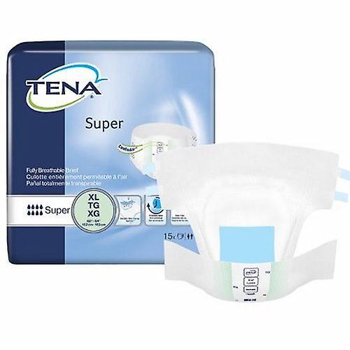 Essity Tena Unisex Adult Incontinence Brief TENA Super Tab Closure X-Large Disposable Heavy Absorbency, Count of 60 (Pack of 1) on Productcaster.