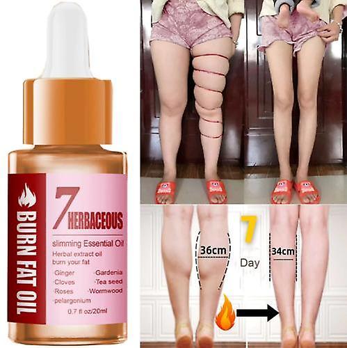 Ywfkmy 1-4pcs 7 Days Leg Muscle Thin Fat Burning Oil, Leg Muscle Reshaping Fat Eliminating Oil on Productcaster.