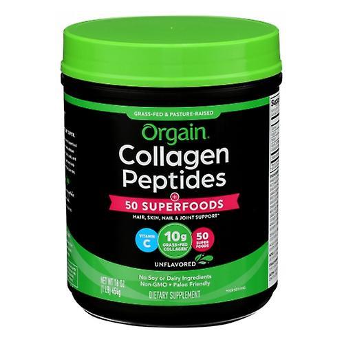 Orgain Péptidos de colágeno 50 Superalimentos, 16 oz (paquete de 1) on Productcaster.