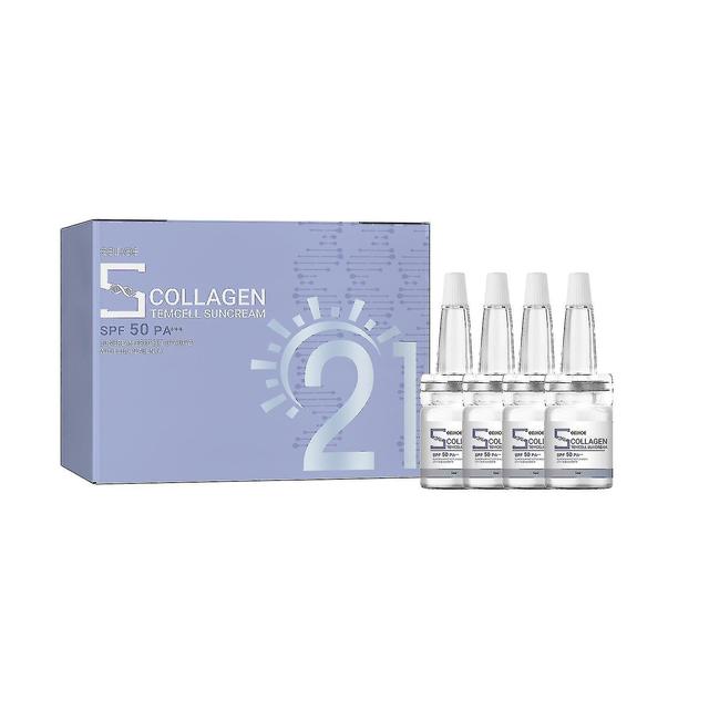 4szt Filtr przeciwsłoneczny Kolagen Esencja Przeciwsłoneczna 5ml 4pcs on Productcaster.