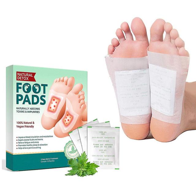 30pcs Foot Patch Wormwood Gember Verlicht vermoeidheid Verbeter slaap patch verlichten stress ontgifting Help slapend lichaam Detox Pad on Productcaster.