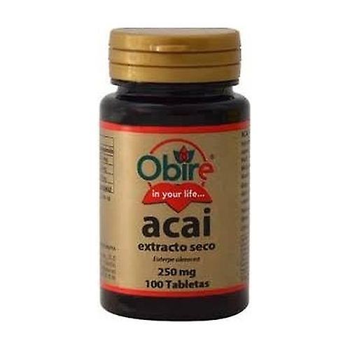 obire Acai (Dry Ext 250 mg) 100 tablets of 1000mg on Productcaster.