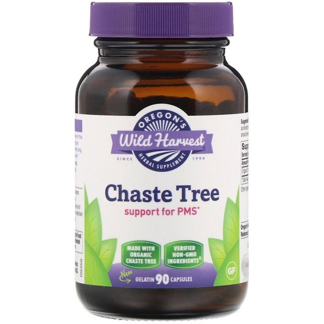 Oregon's Wild Harvest, Chaste Tree, 90 Gelatin Capsules on Productcaster.