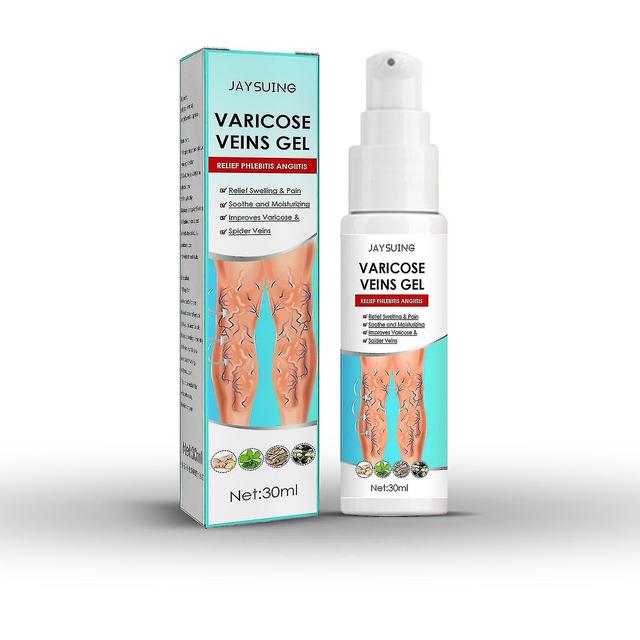 Massagem venosa Gel de veia varicosa Alívio da saúde da membrana Minhoca Gel de alívio da veia dos isquiotibiais para dor nas pernas-Yvan KMT 30ml on Productcaster.