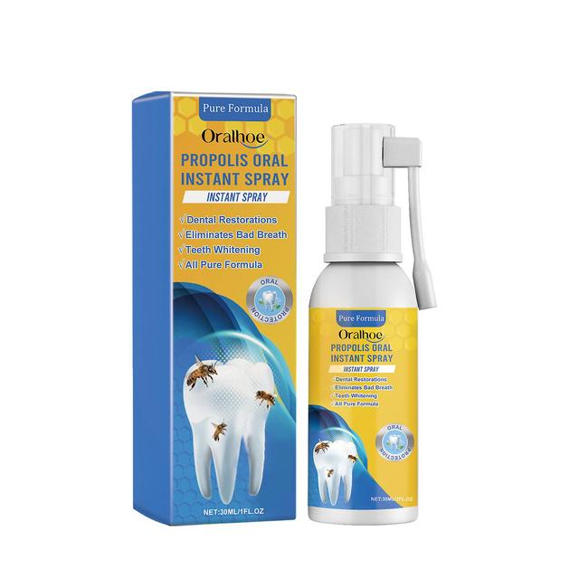 Ksydkj Propolis Oral Instant Treatment Spray, Propolis Oral Health Spray, Propolis Oral Spray, Frischer Atem 1Pcs on Productcaster.