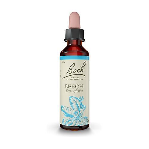 Bach Flower Essences 03 - Beech 20 ml of floral elixir on Productcaster.