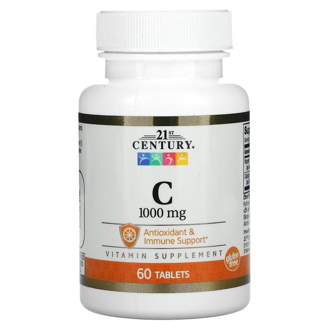 21st Century 2000-talet, C-vitamin, 1 000 mg, 60 tabletter on Productcaster.