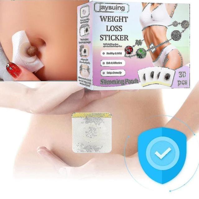 Losing Weight Cellulite Fat Burning Patch Navel Sticker Slimming Products Fat Burning Fat Burner Nat 60pcs on Productcaster.