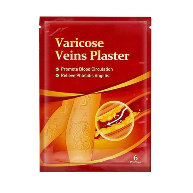 Best Selling!6pcs Herbal Extract Numb Reduce Swelling Varicose Veins Patch Portable Plaster on Productcaster.