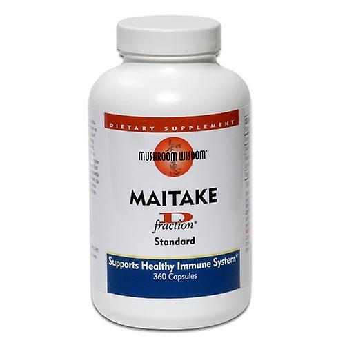 Maitake Mushroom Wisdom Maitake D-Fraction Standard, D-FRACTION, 360 CAP (Pack of 4) on Productcaster.