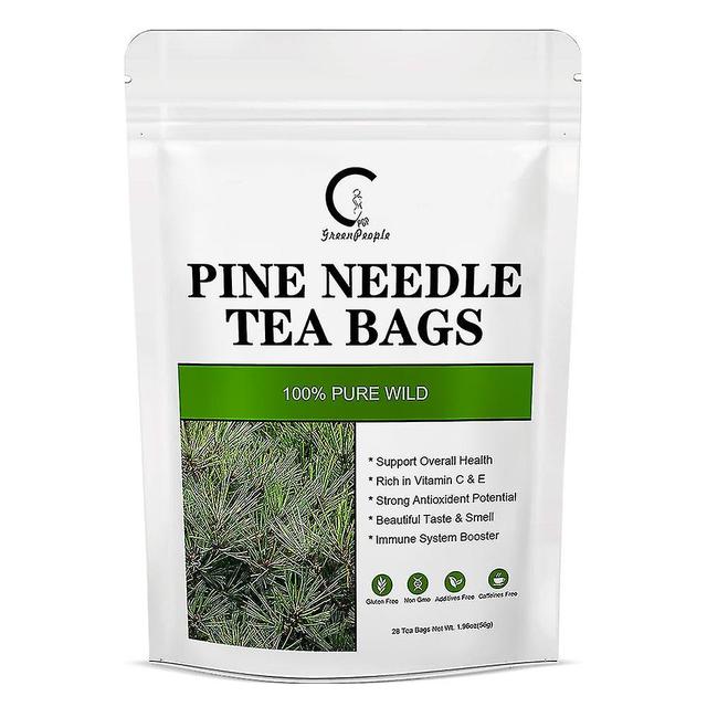 Jinzhaolai Sdp Organic Pine Needle Tea lievittää väsymystä Alentaa verenpainetta Puhdistaa L-ungs puhdistaa Ravitsee rauhoittaa hermoja Teetä 28days on Productcaster.