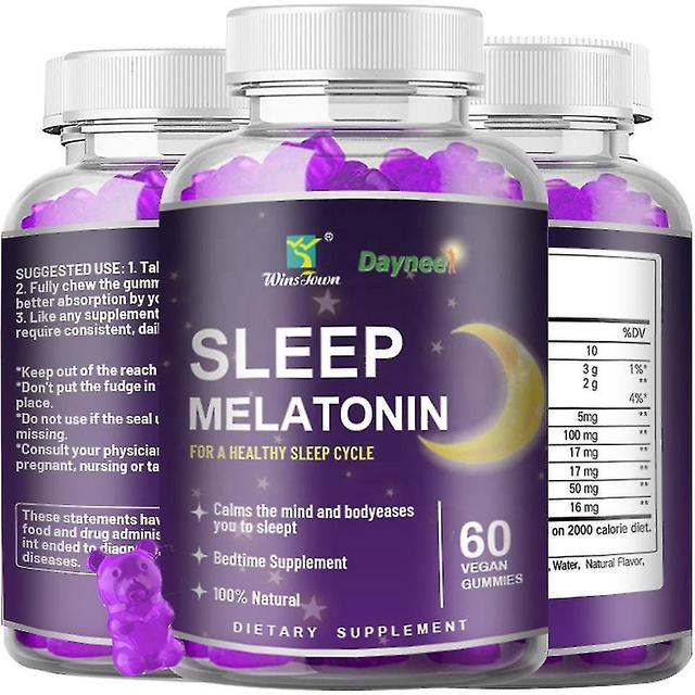 Natural Melatonin Supplement, Better Sleep Vegan Melatonin Gummies 3 pcs on Productcaster.