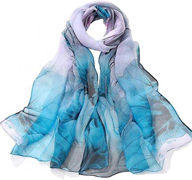 Scarfs For Women Lightweight Fashion Scarves Print Floral Pattern Scarf Shawl Wraps, W07 on Productcaster.