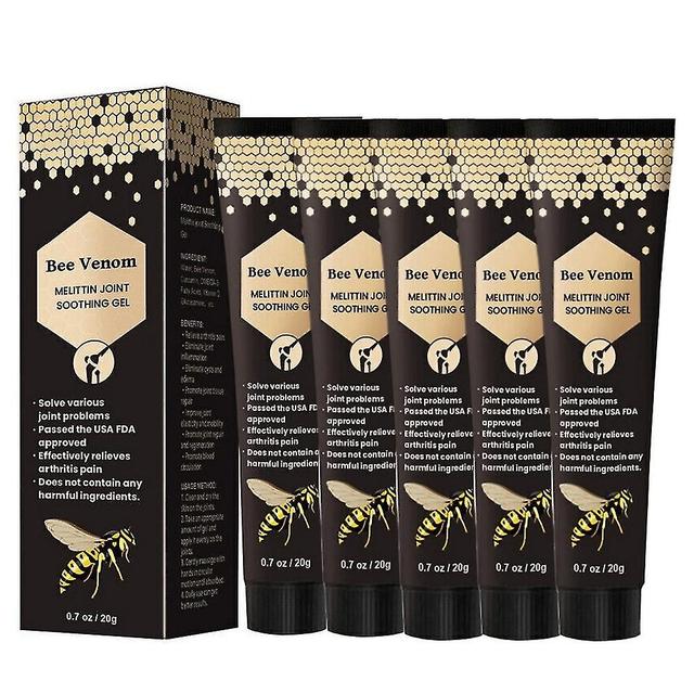 5X New Zealand Bee Venom Joint Relief Gel, Bee Venom Gel Joint And Bone Therapy on Productcaster.