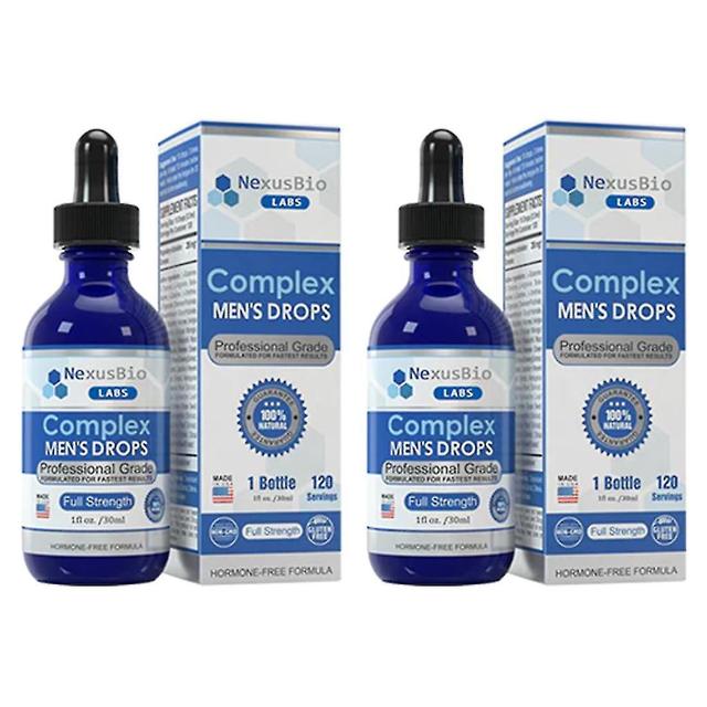 30ml Nexusbio Labs Complex Herrdroppar, Hemliga Droppar för Starka Män 1st 2pcs on Productcaster.