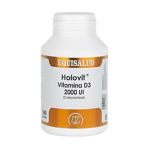 Equisalud Holovit 2000 Ui Vitamin D3 (Cholecalciferol) 180 capsules on Productcaster.