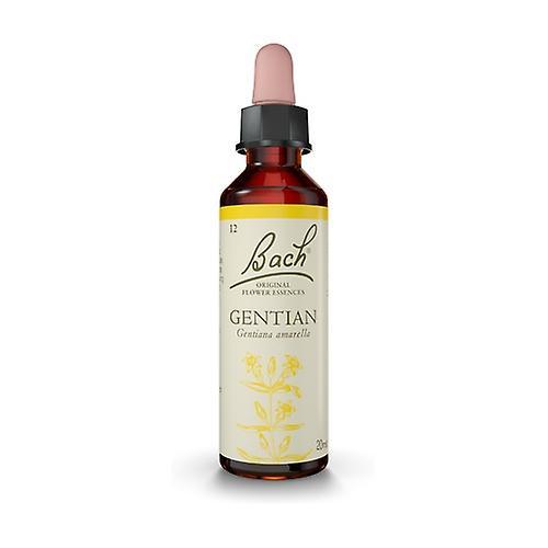 Bach Flower Essences 12 - Gentian 20 ml of floral elixir on Productcaster.