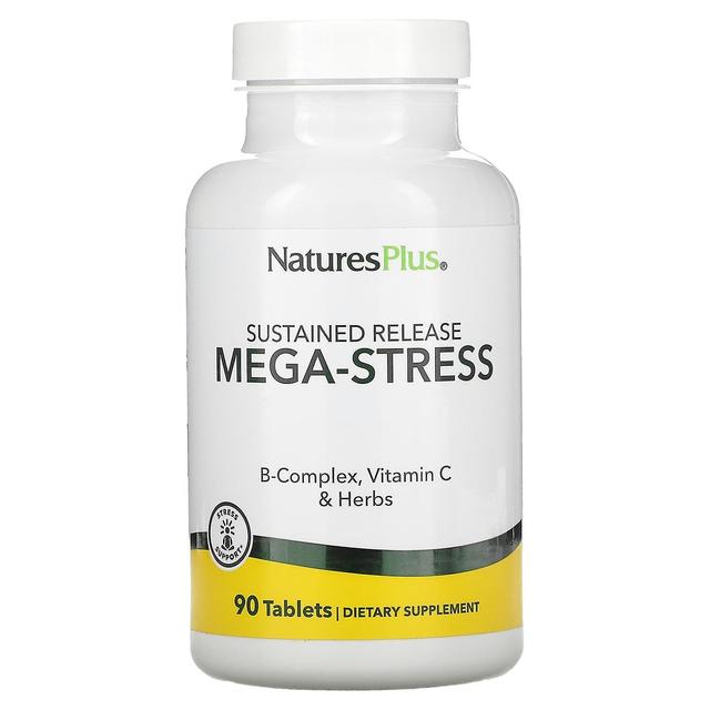 Nature's Plus NaturesPlus, Mega-Stress, Sustained Release, 90 Tablets on Productcaster.