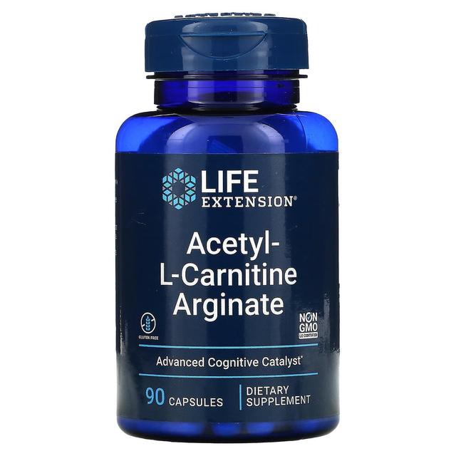 Life Extension, Acetyl-L-Carnitine Arginate, 90 Capsules on Productcaster.