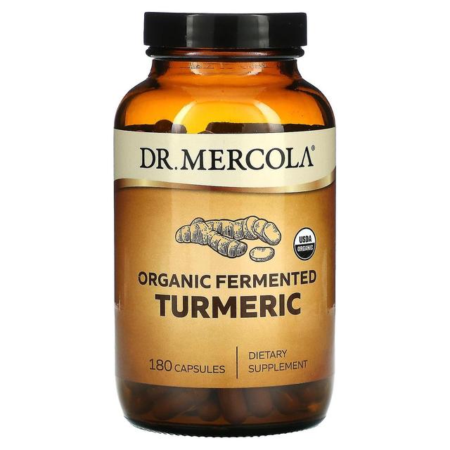 Dr. Mercola, Organic Fermented Turmeric, 180 Capsules on Productcaster.