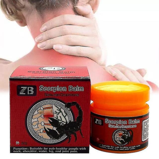 20g Scorpion Venom Analgesic Ointment Relieves Sub-healthy People With Joint Pain Around The Shoulder Neck Waist And Leg on Productcaster.